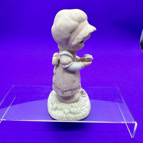 Precious Moments We Are God’s Workmanship Figurine E-9258 1982 Enesco - Picture 3 of 6